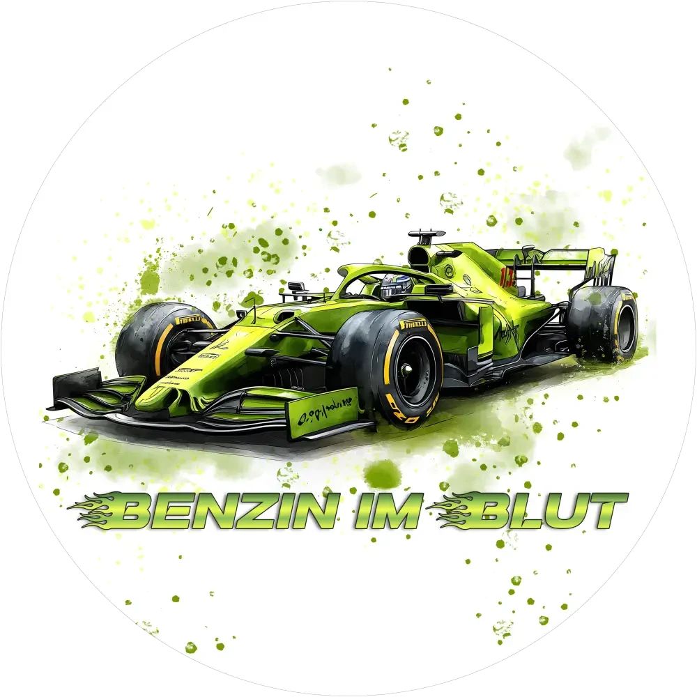 Toller Motorsport-Tortenaufleger3 - personalisierbar - Fondant- Torten- & Cupcakeaufleger Sugar Sweet Kitchen