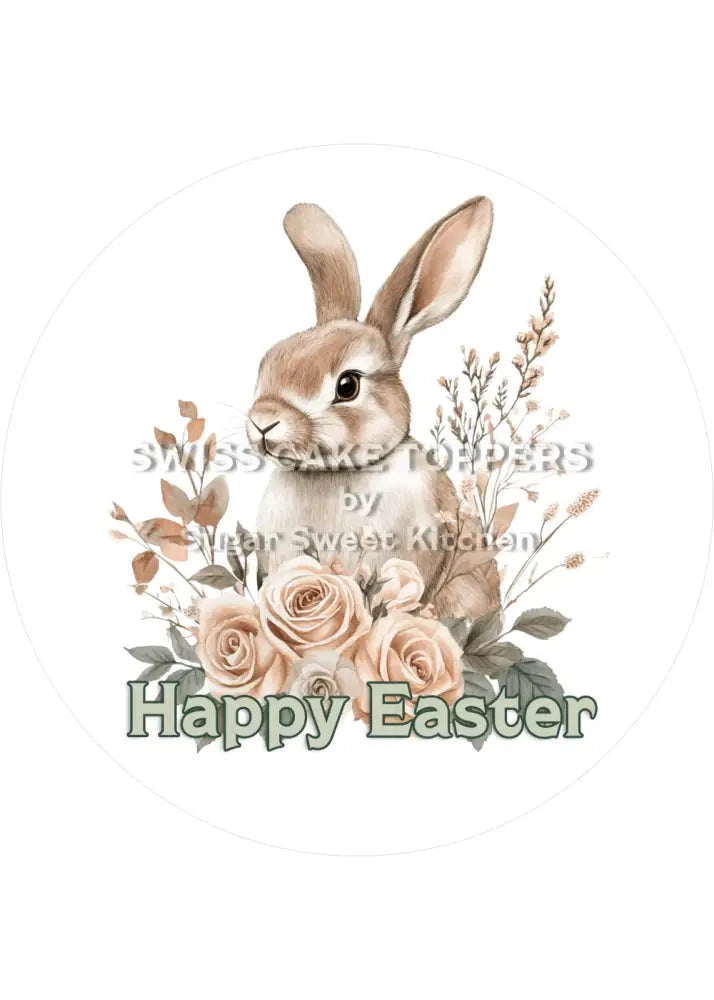 Toller Oster-Tortenaufleger19 - personalisierbar - Fondant- Torten- & Cupcakeaufleger Sugar Sweet Kitchen