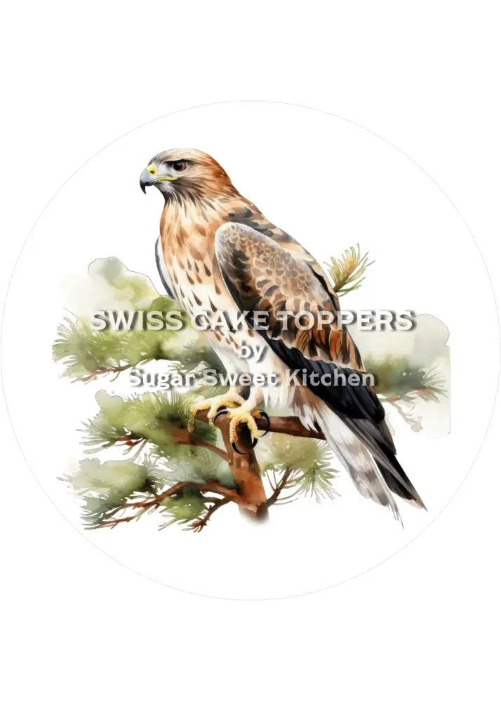 Toller Raubvogel-Tortenaufleger13 - personalisierbar - Fondant- Torten- & Cupcakeaufleger Sugar Sweet Kitchen