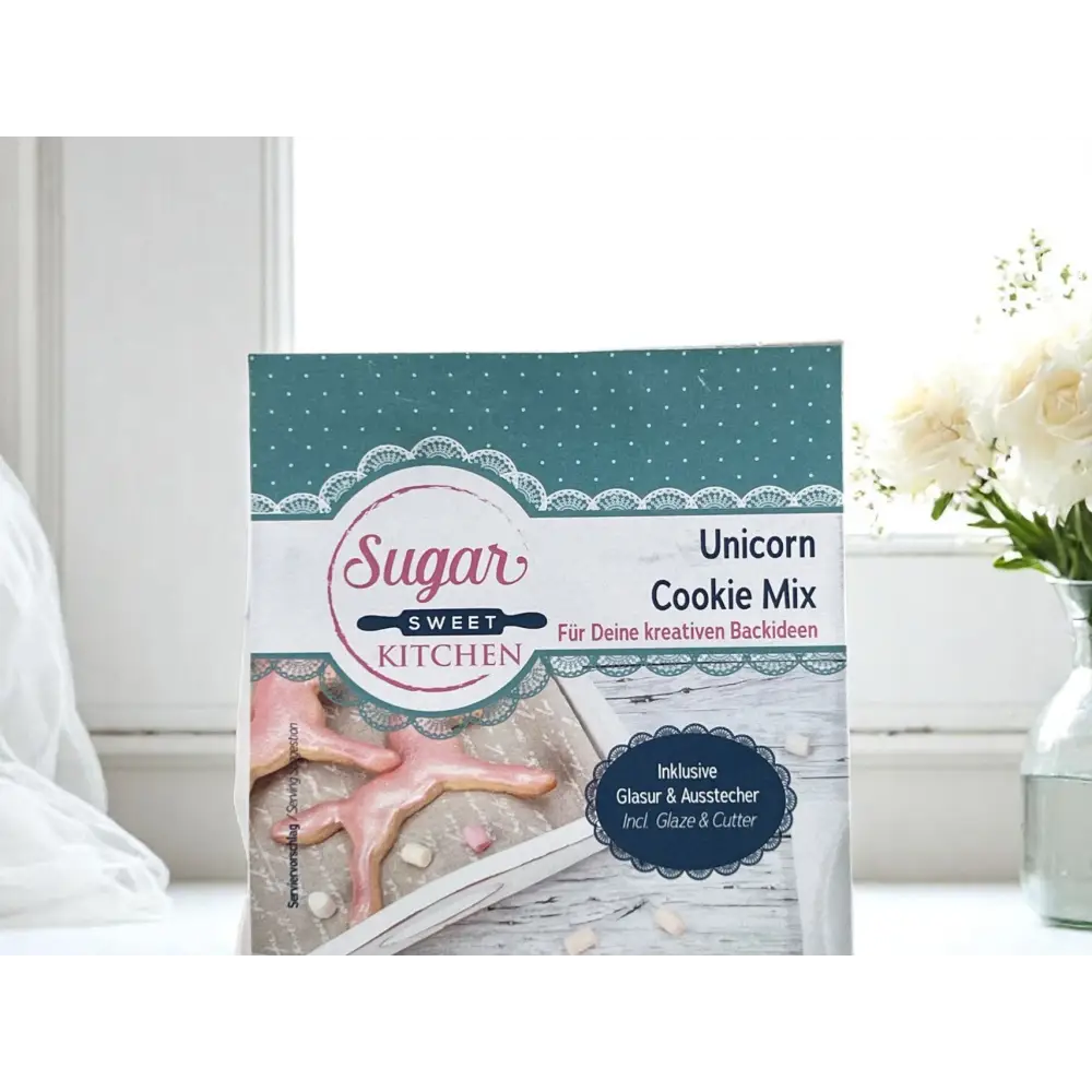 Unicorn Cookie Mix / mit GRATIS Ausstecher - Backmischung Sugar Sweet Kitchen