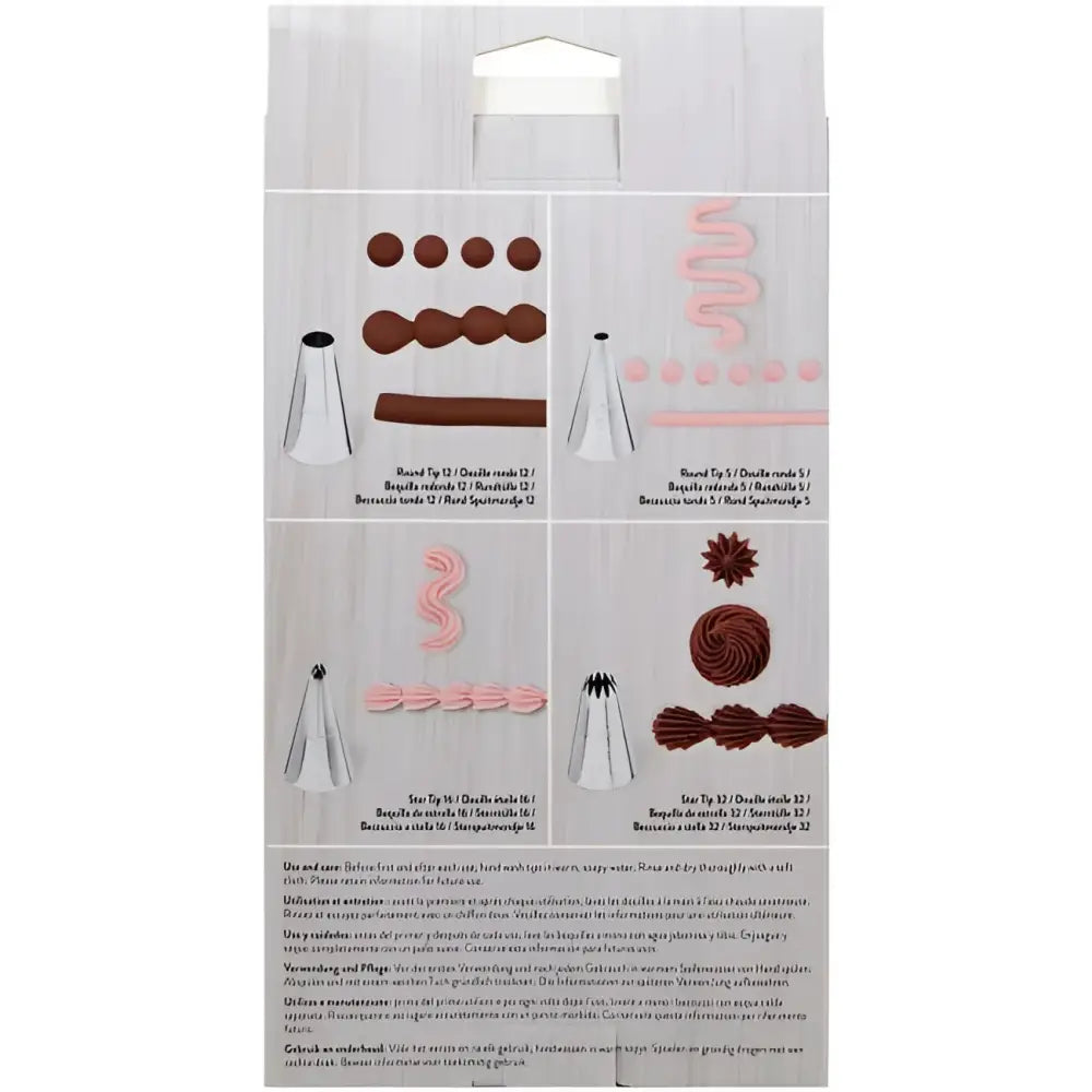 Wilton Mini-Treats-Decoration-Set / 12tlg. - Tortendekoration Sugar Sweet Kitchen