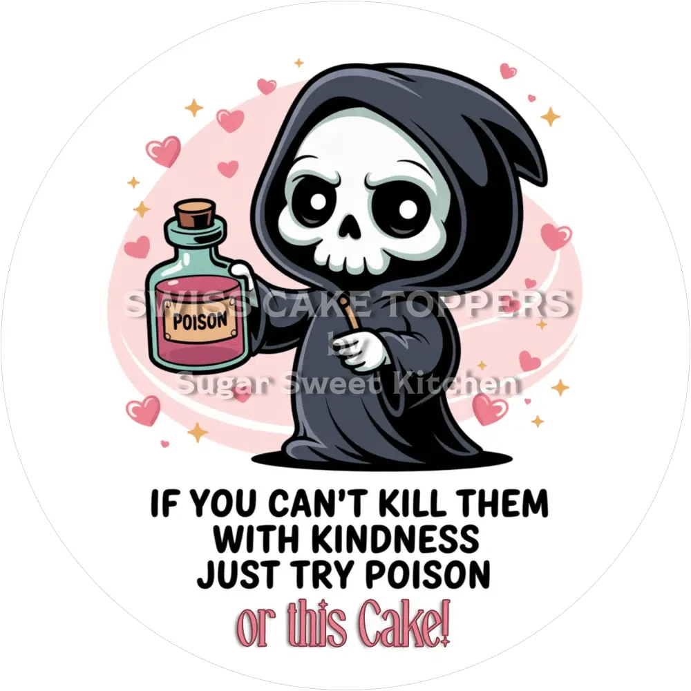 Witziger-Tortenaufleger2 - personalisierbar - Fondant- Torten- & Cupcakeaufleger Sugar Sweet Kitchen