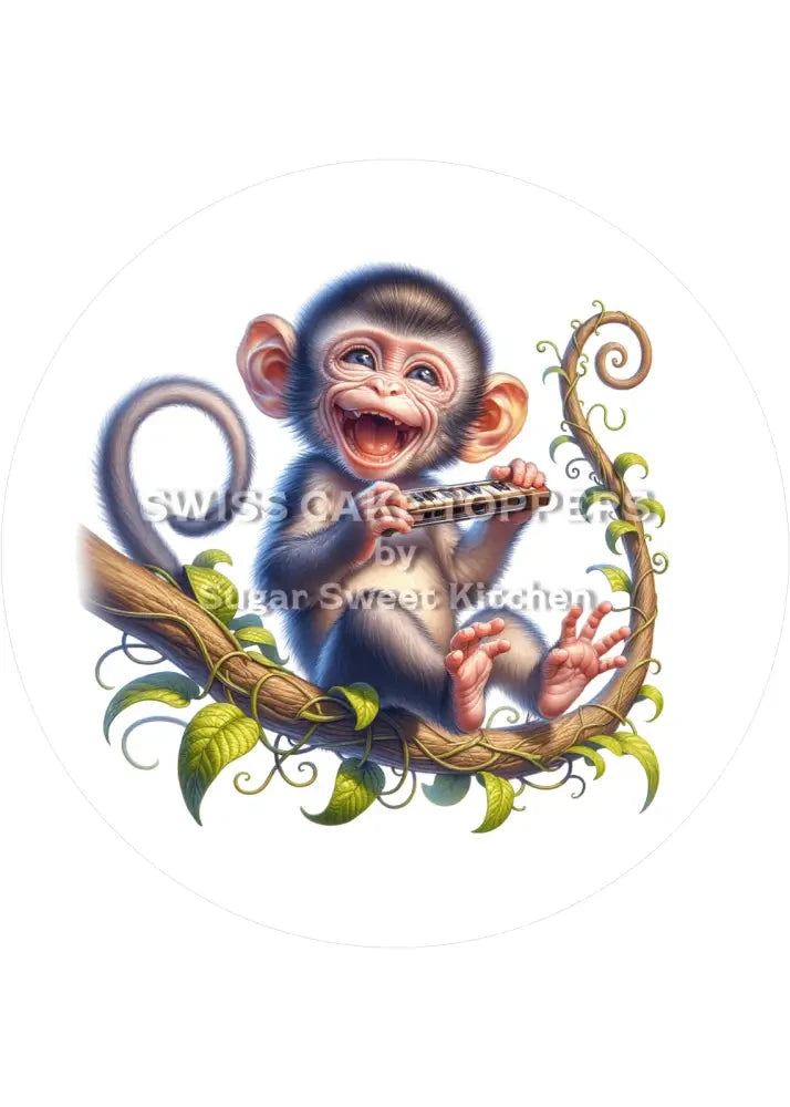 Zauberhafter Tortenaufleger Musik27 - personalisierbar - Fondant- Torten- & Cupcakeaufleger Sugar Sweet Kitchen