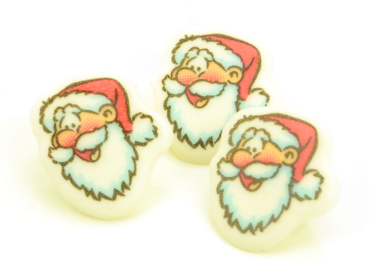 Zuckeraufleger ’Nikolausköpfe’ / 10Stk. - Zuckerdekorationen Sugar Sweet Kitchen
