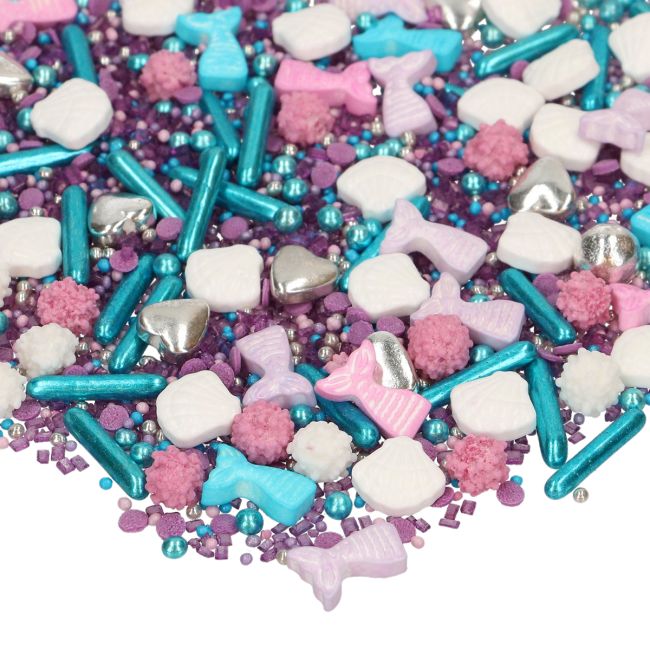 Zuckerstreusel Mix 3D Meerjungfrau FC / 70g - Zuckerdekorationen Sugar Sweet Kitchen