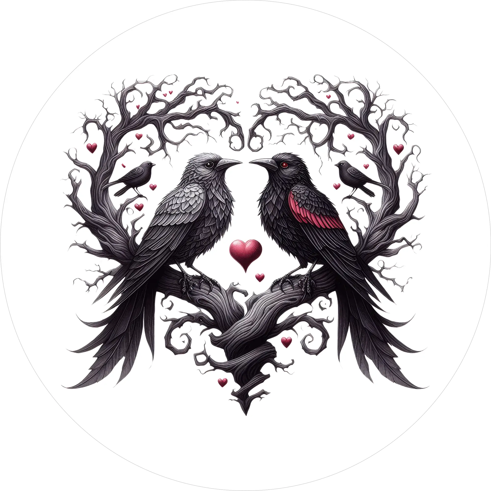 Gothic – Dark Elegance & Mystique Cake Topper