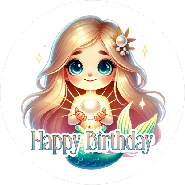 Mermaid Cake Topper