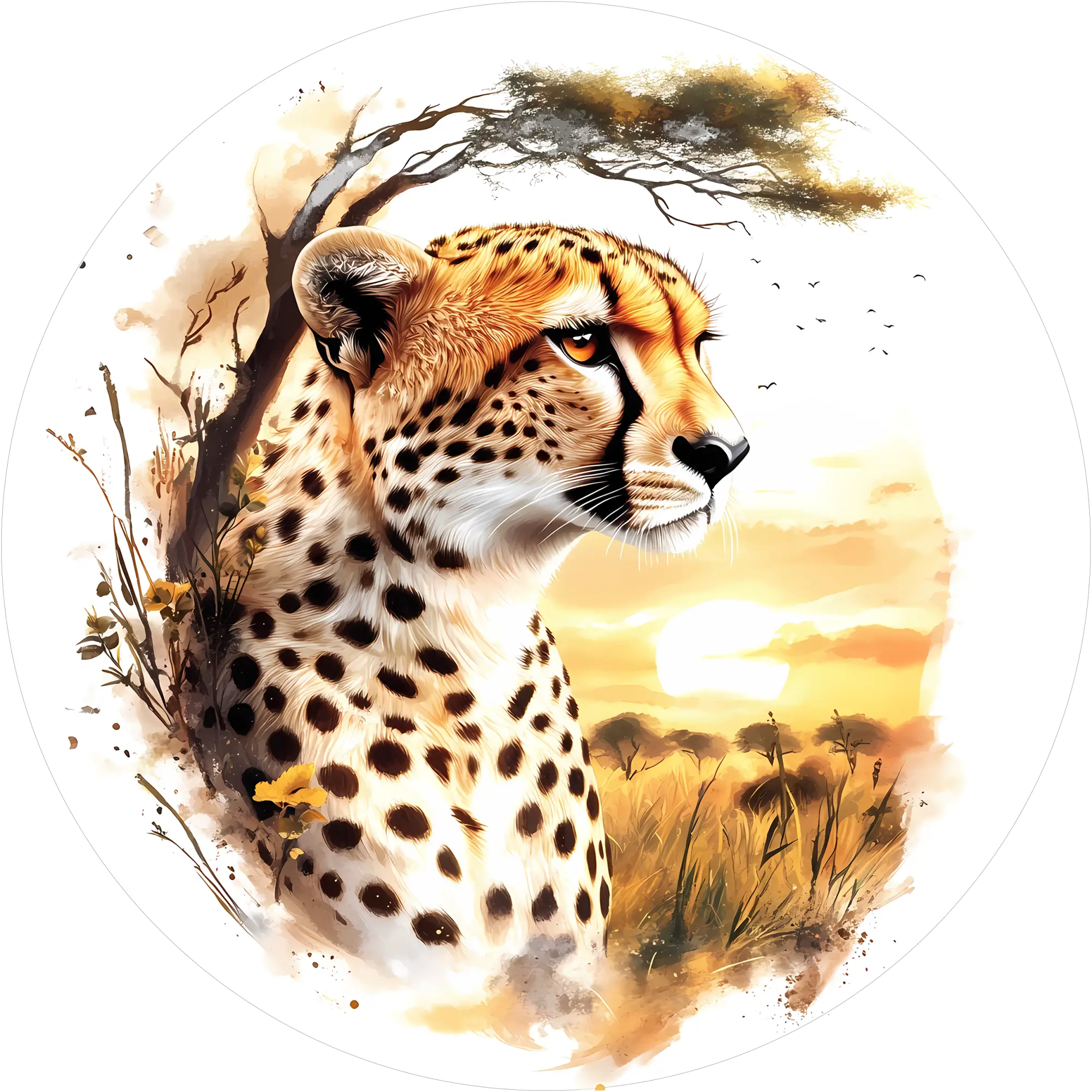 Wildtiere Tortenaufleger
