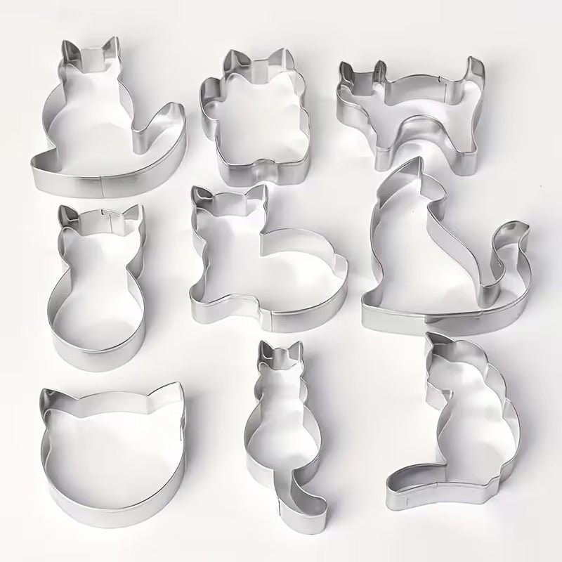 Ausstecher Katzen Set / 9tlg.