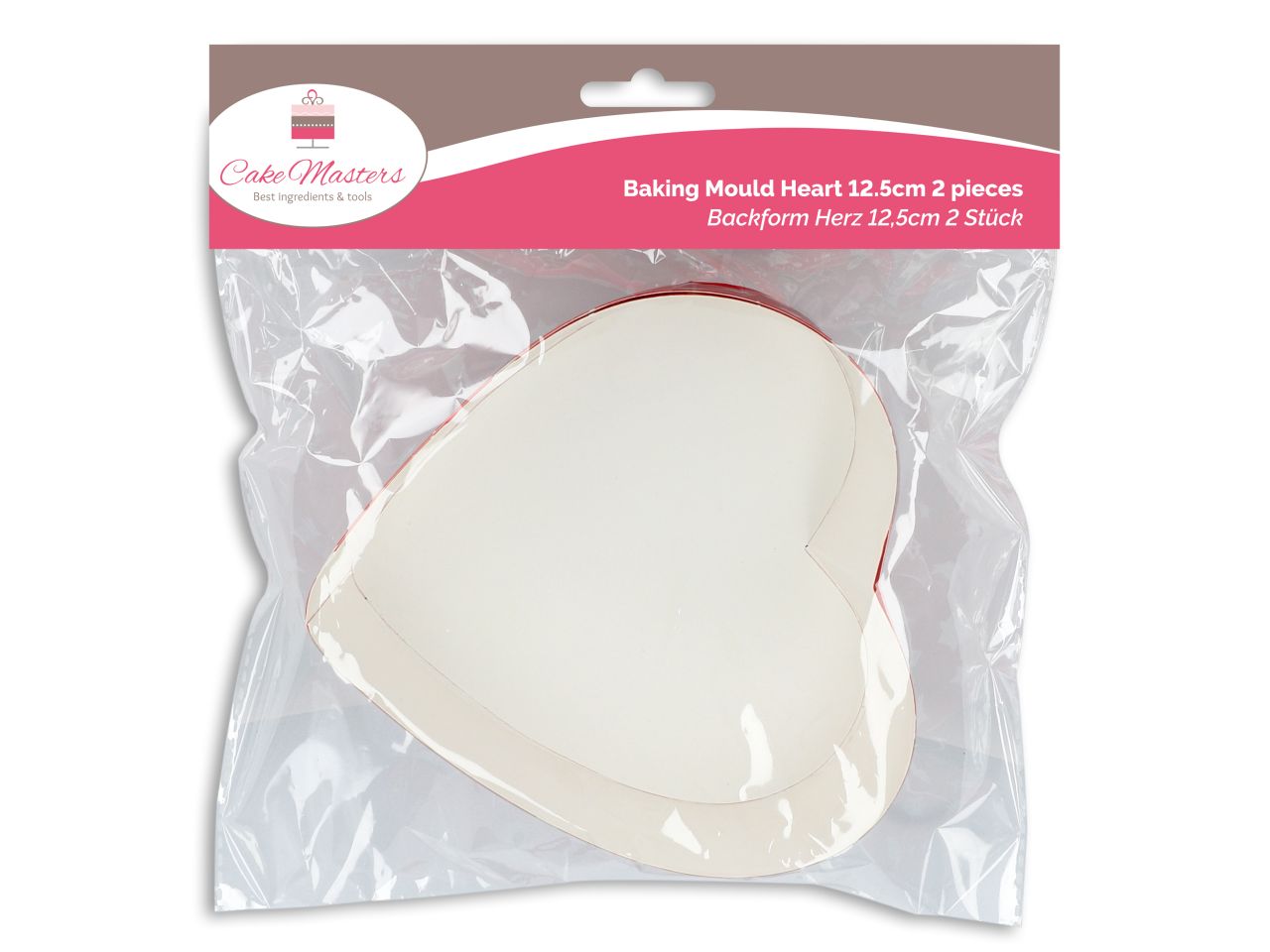 Einweg-Backform Herz 12,5cm / 2 Stk. - Backformen Sugar Sweet Kitchen