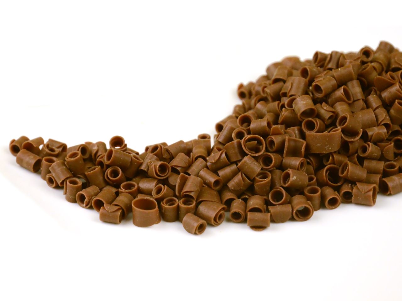 Schokoladen-Curls Vollmilch / 50g - Schokolade Sugar Sweet Kitchen