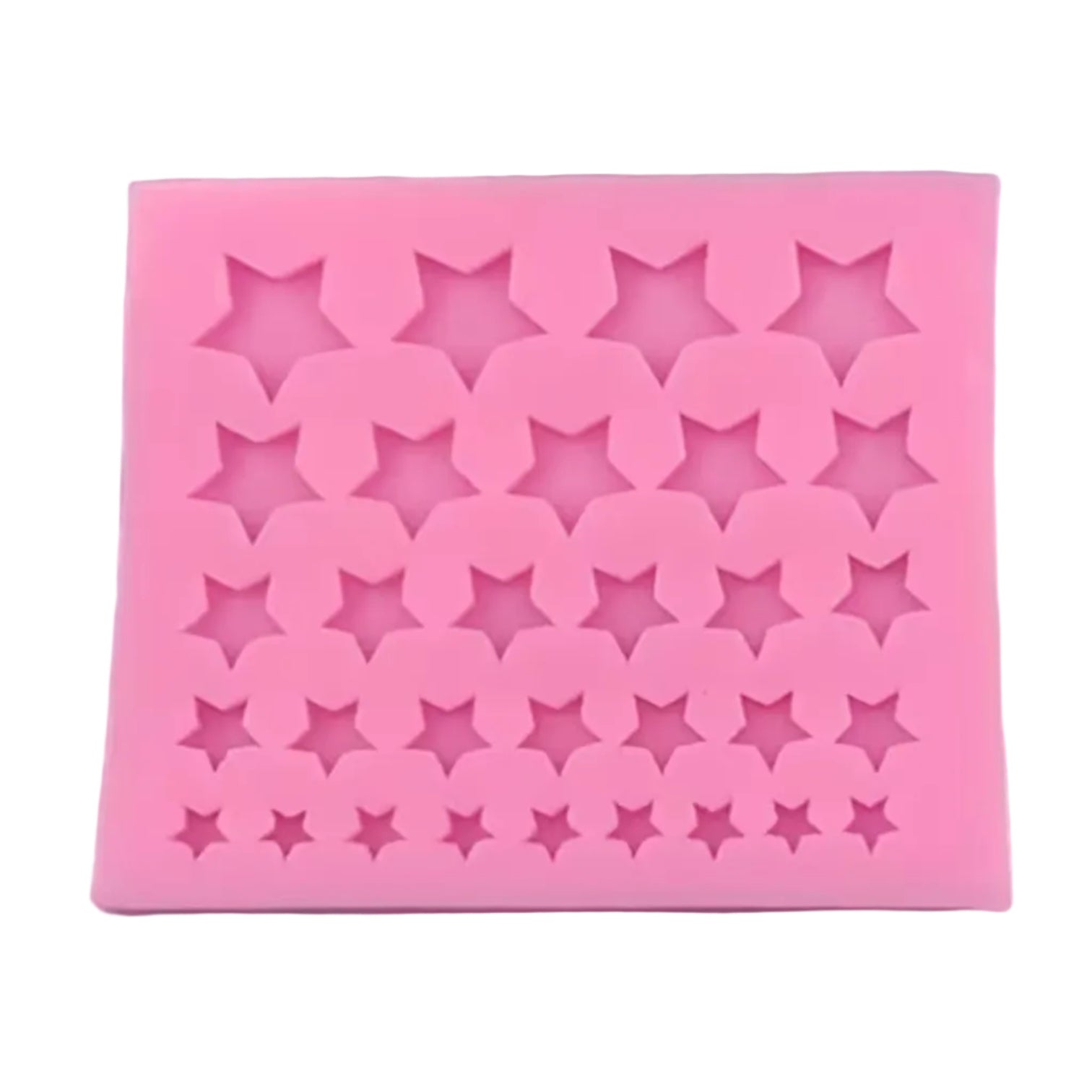 Silikonform Sterne eckig / 9,2cm - Silikonformen Sugar Sweet Kitchen