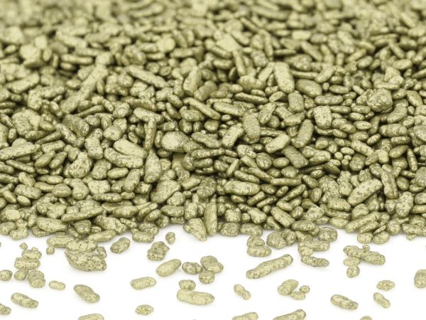 Schokoladen-Dekorflocken gold / 80g - Schokolade Sugar Sweet Kitchen