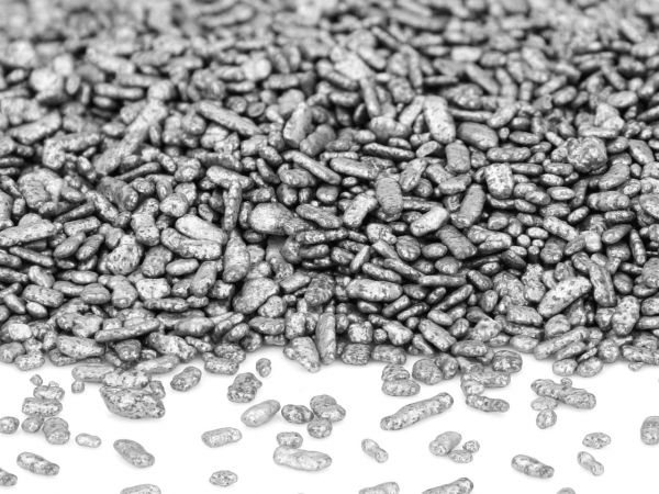 Schokoladen-Dekorflocken silber / 80g - Schokolade Sugar Sweet Kitchen