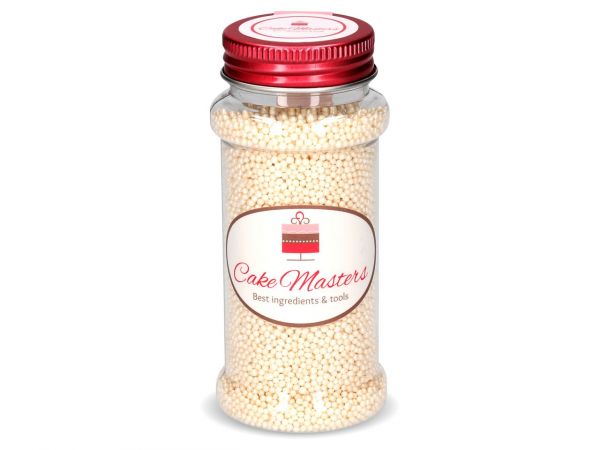 CM Nonpareils Zuckerperlen perlmutt / 90g - Sugar Sweet Kitchen