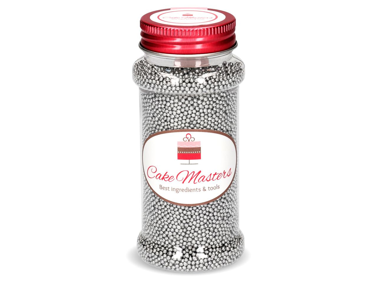 CM Nonpareils Zuckerperlen silber / 90g - Sugar Sweet Kitchen