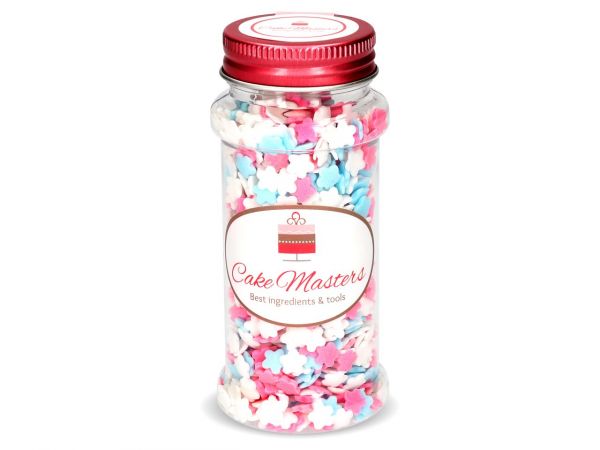 CM Streudekor Blumen bunt / 50g - Zuckerdekorationen Sugar Sweet Kitchen