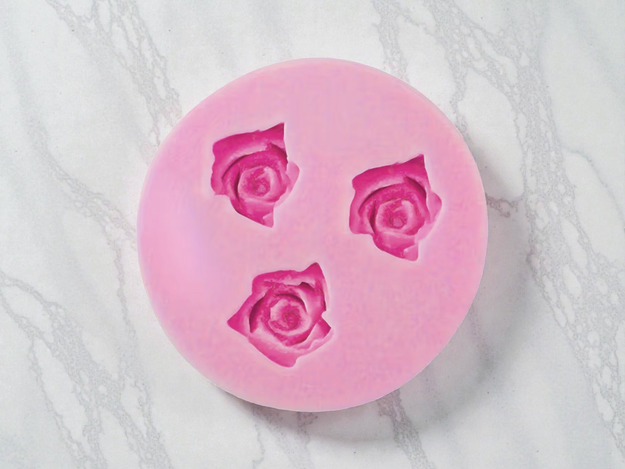Silikonform Rosen klein / 5cm - Silikonformen Sugar Sweet Kitchen