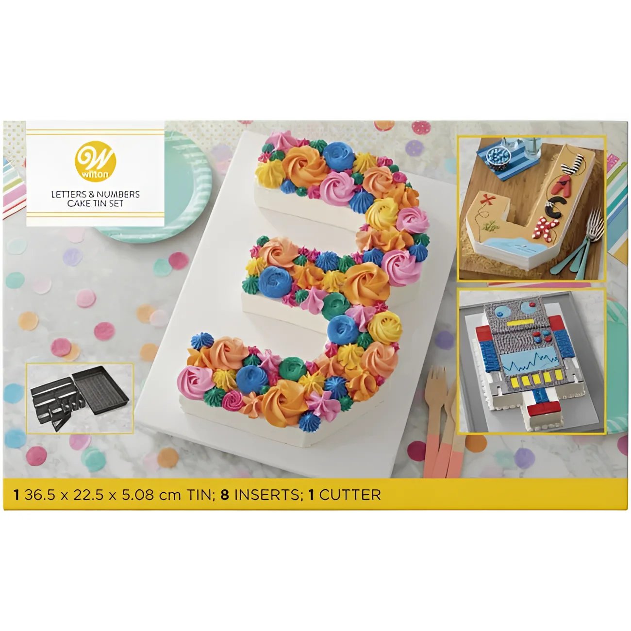Wilton Backform Countless Celebrations - Backformen Sugar Sweet Kitchen