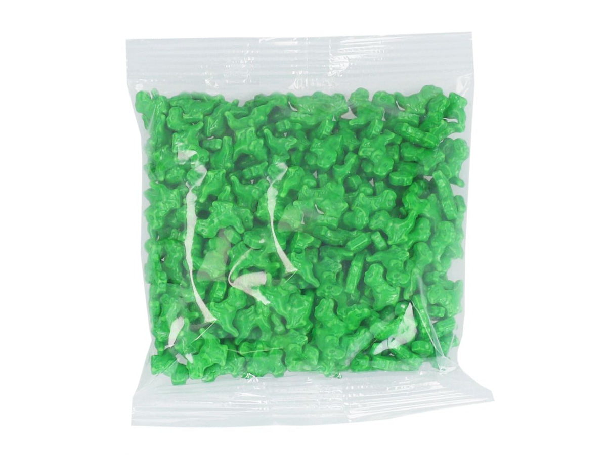 Streudekor Dinos grün  CM / 80g