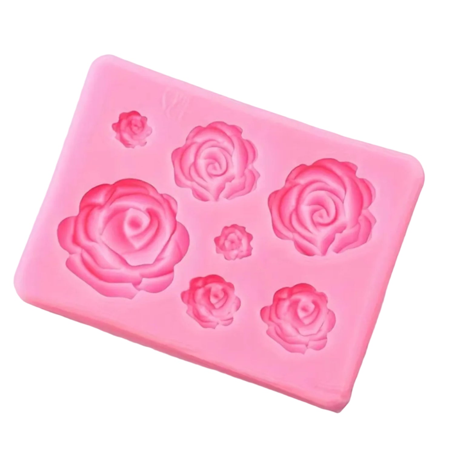 Silikonform Rosen gross / 8x6cm - Silikonformen Sugar Sweet Kitchen