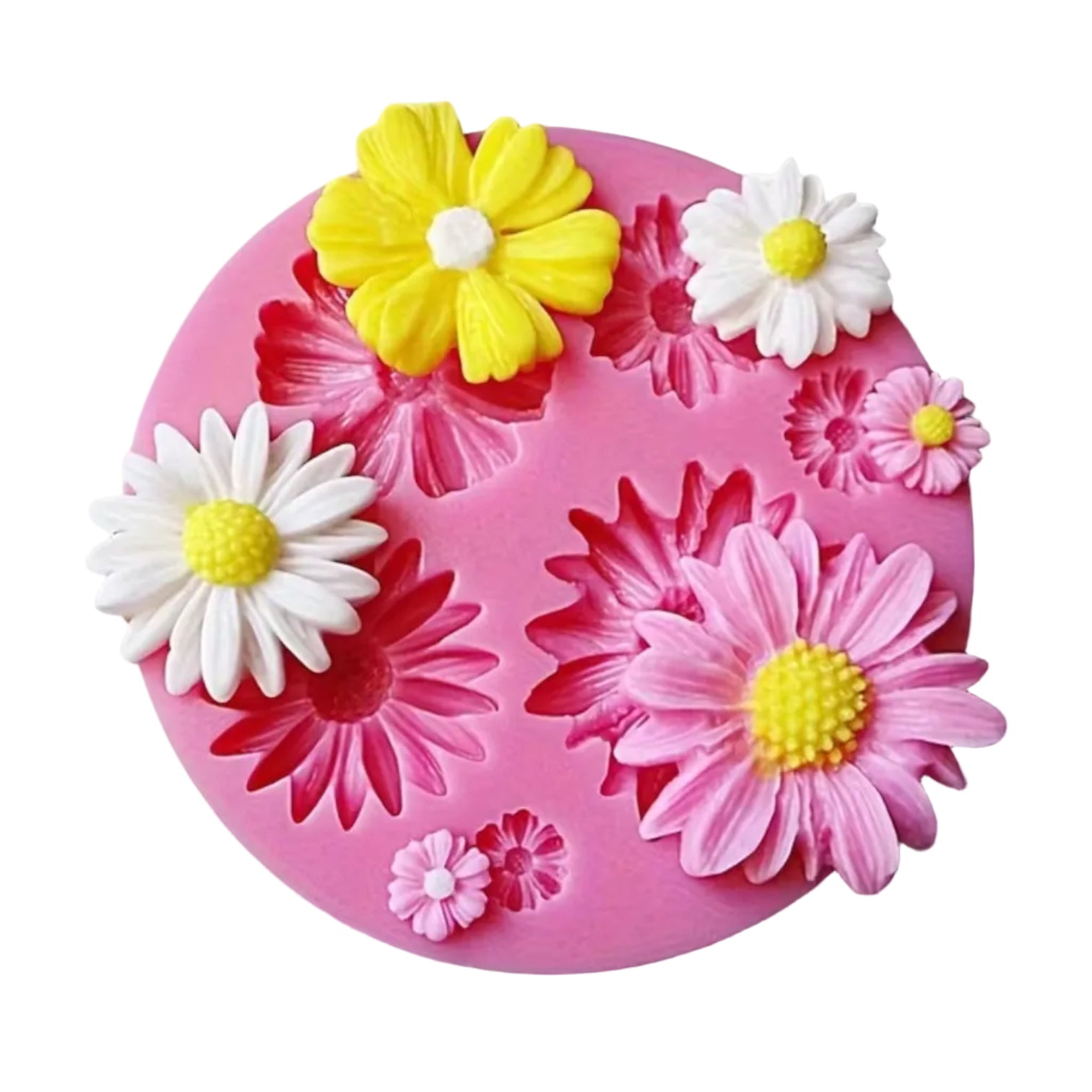 Silikonform Margeriten / 7cm - Silikonformen Sugar Sweet Kitchen