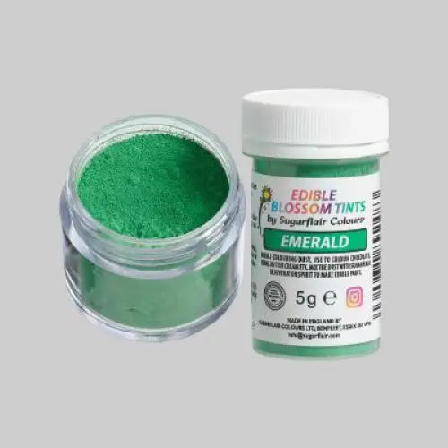 45 leuchtende Sugarflair Blossom Tint Dust - Puderfarben - Emerald - Lebensmittelfarben Sugar Sweet Kitchen