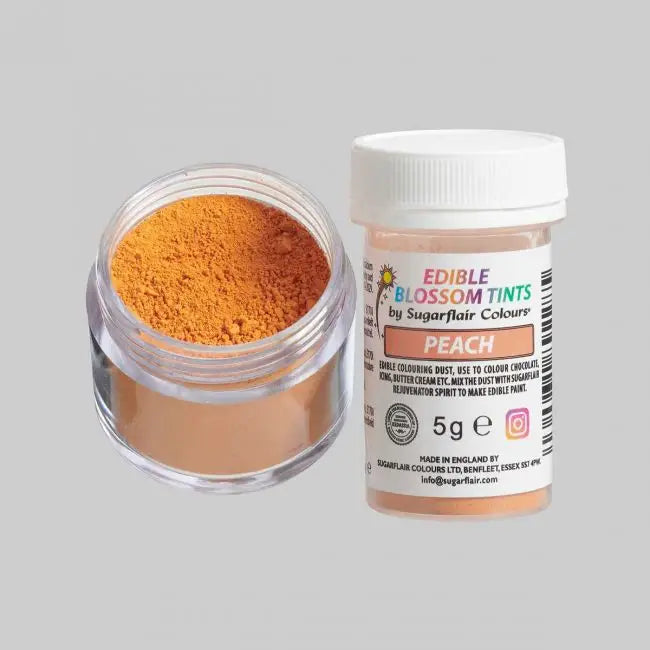 45 leuchtende Sugarflair Blossom Tint Dust - Puderfarben - Peach - Lebensmittelfarben Sugar Sweet Kitchen