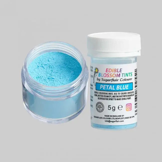 45 leuchtende Sugarflair Blossom Tint Dust - Puderfarben - Petal Blue - Lebensmittelfarben Sugar Sweet Kitchen