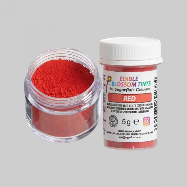 45 leuchtende Sugarflair Blossom Tint Dust - Puderfarben - Red - Lebensmittelfarben Sugar Sweet Kitchen