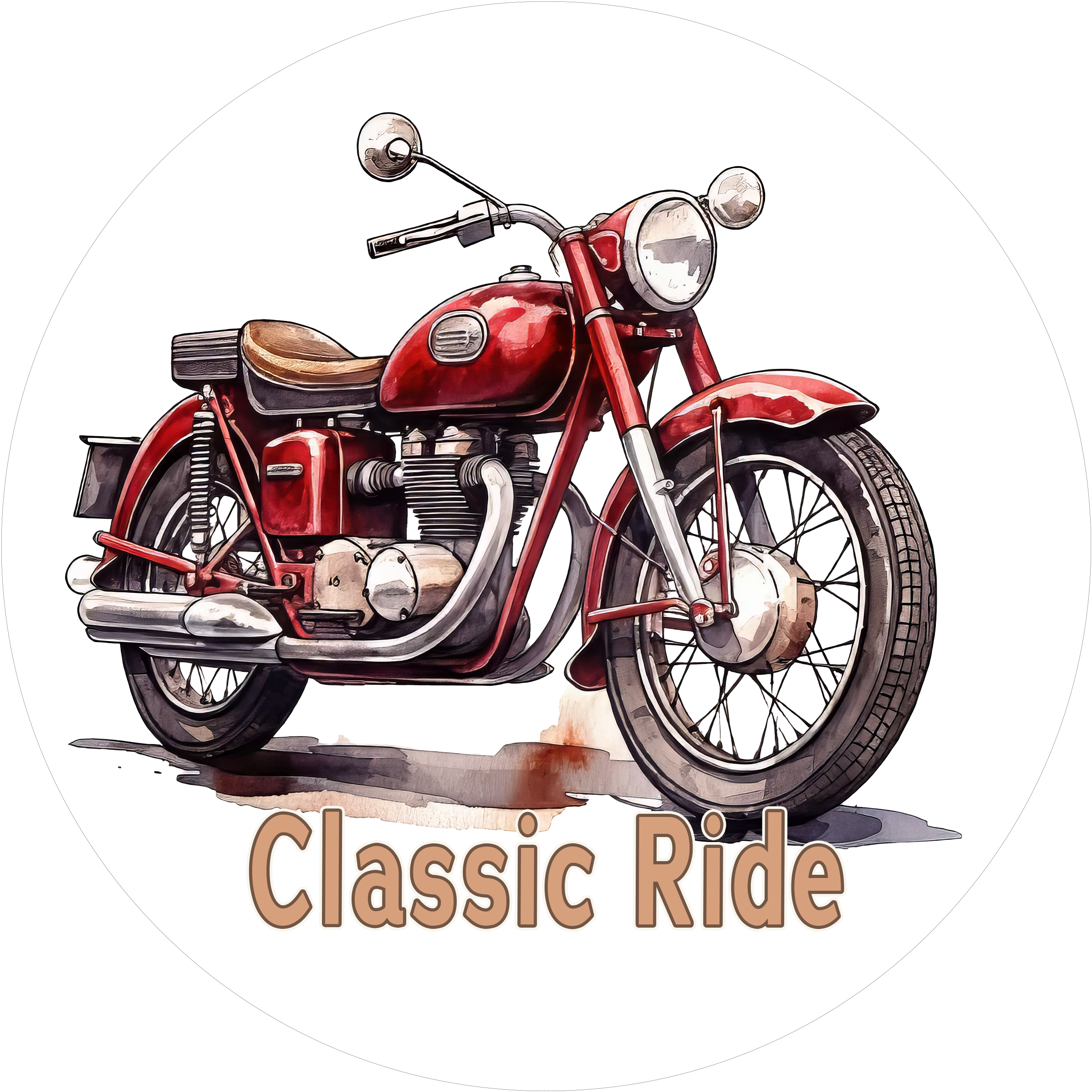 Motorrad-Tortenaufleger5 - personalisierbar