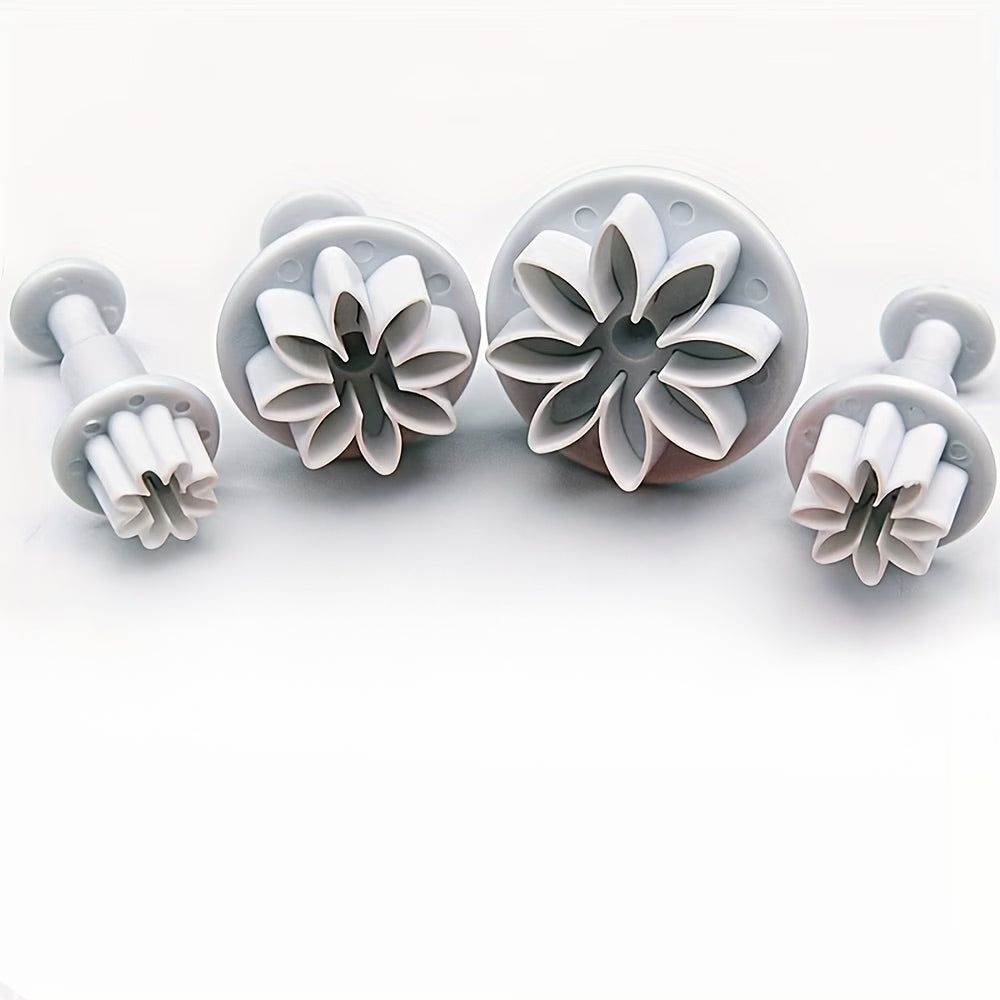 Fondant Ausstecher Veilchen / 4tlg.