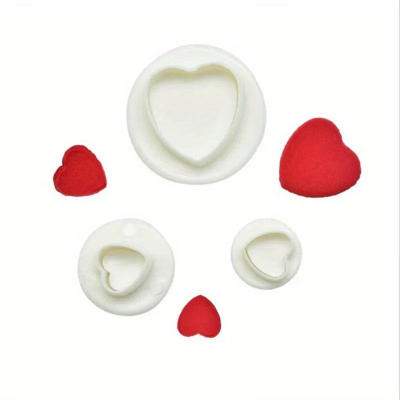 Fondant Ausstecher Herz / 3tlg.