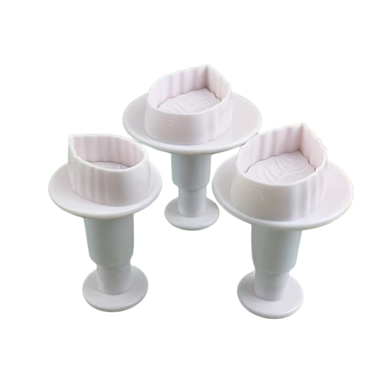 Fondant Ausstecher Blätter / 3tlg.