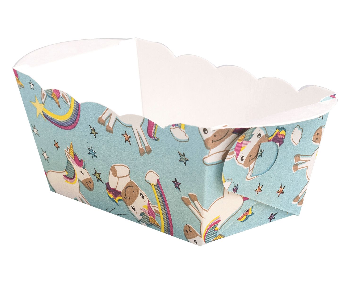 Mini-Einweg-Backform Einhorn / 10Stk. - Backformen Sugar Sweet Kitchen
