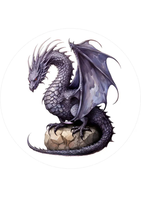 Drachen-Tortenaufleger6 - personalisierbar