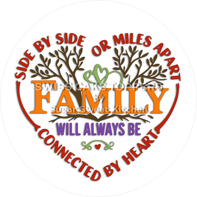 Fancy Cake Topper for Family5 - Customizable