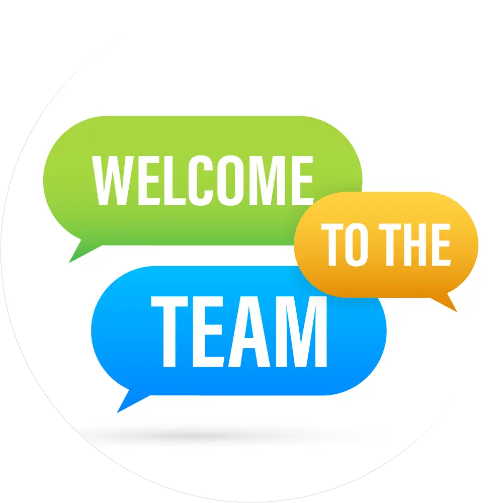 Welcome To The Team - Tortenaufleger8 - Fondant- Torten- & Cupcakeaufleger Sugar Sweet Kitchen