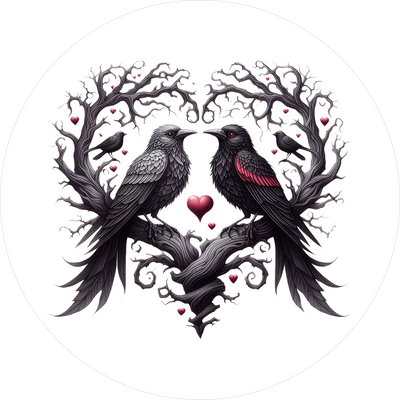 Gothic Vögel6 - personalisierbar