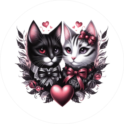 Gothic Cats8 - personalisierbar