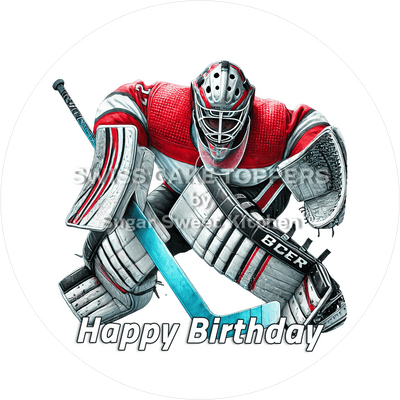 Disque comestible de sport Hockey sur glace 7 - personnalisable