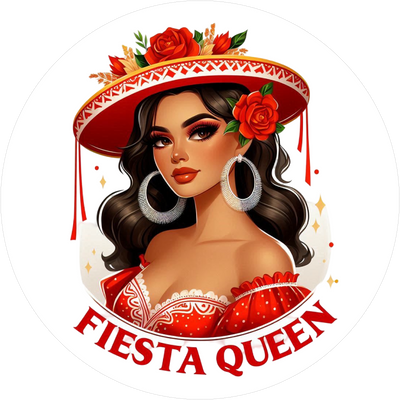 Geburtstags-Tortenaufleger Queen11 - personalisierbar