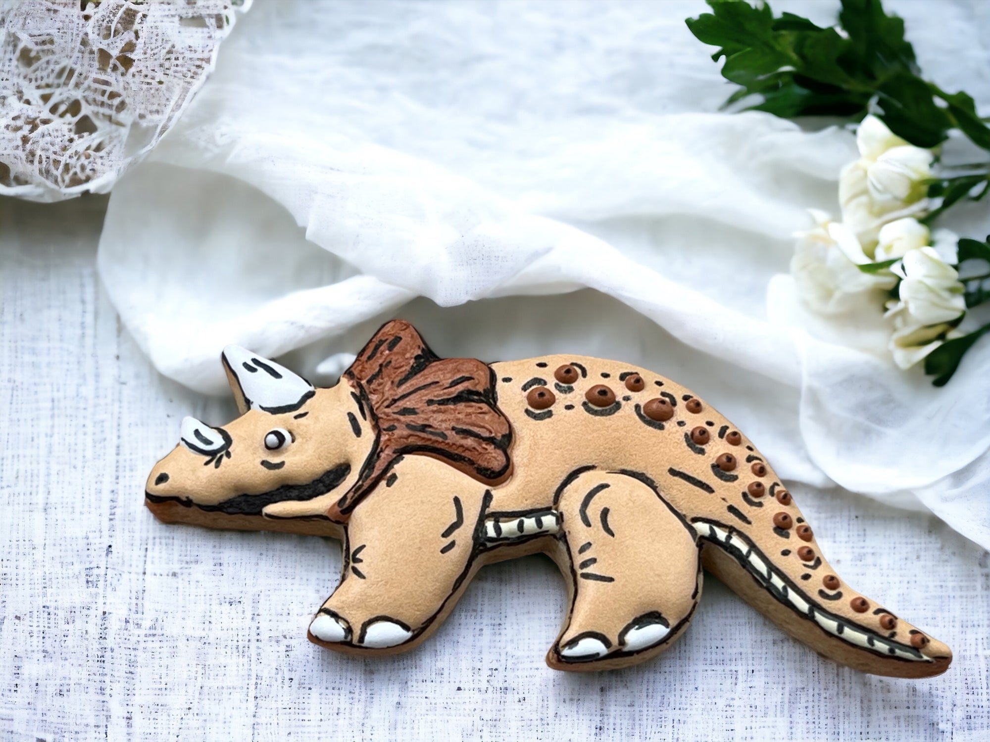 Ausstecher Triceratops - Keksausstecher Sugar Sweet Kitchen