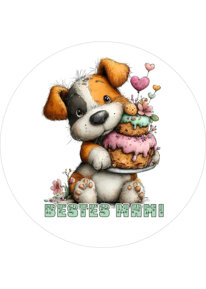 Muttertag Tortenaufleger20 – essbar & personalisierbar - Fondant- Torten- Cupcakeaufleger Sugar Sweet Kitchen