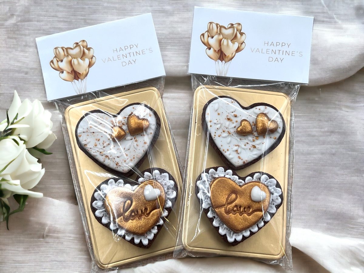 Ausstecherset Herzen / 5 Stk. - Verpackungen Sugar Sweet Kitchen