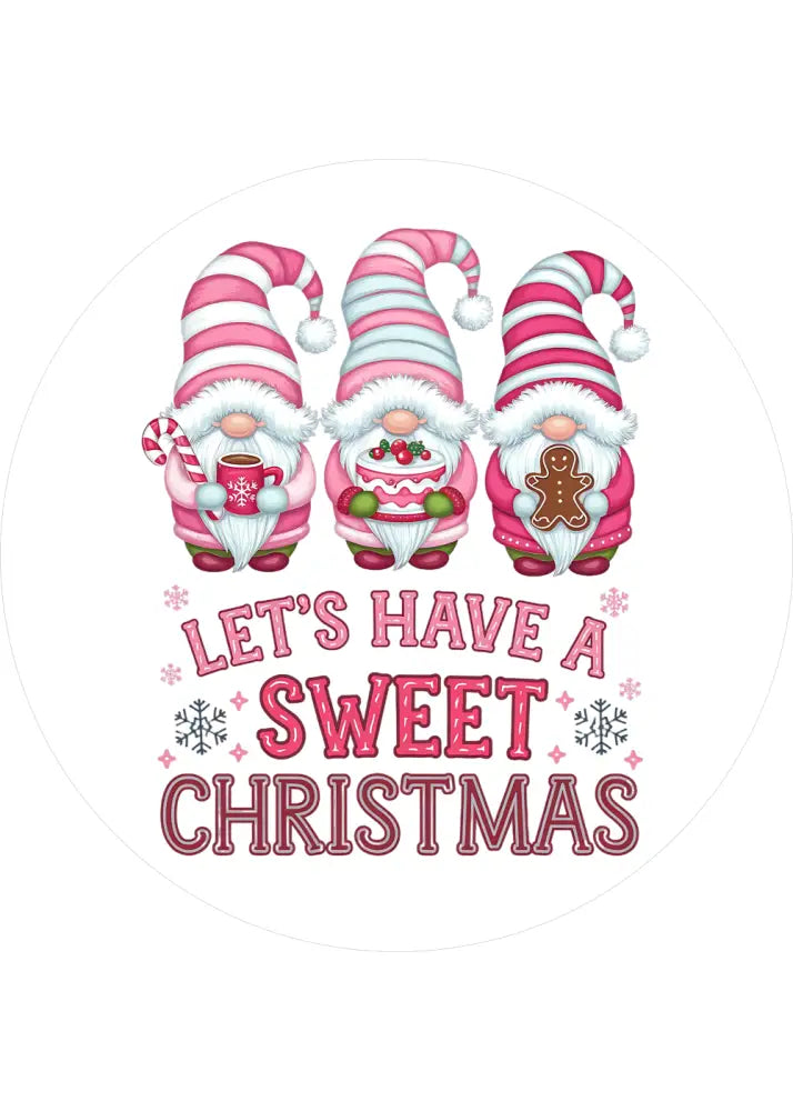 Süsser Weihnachts - Tortenaufleger27 - personalisierbar - Fondant- Torten- & Cupcakeaufleger Sugar Sweet Kitchen