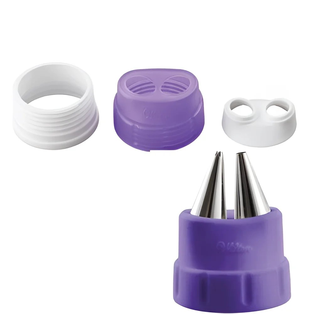 Adapter für 2 Tüllen Wilton / 9tlg. - Tortendekoration Sugar Sweet Kitchen