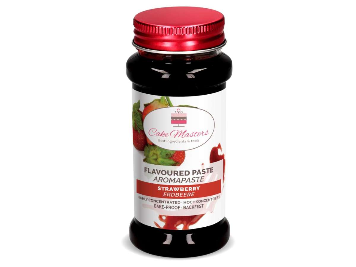 Aromapaste Erdbeere hochkonzentriert / 120g - Aromen Sugar Sweet Kitchen