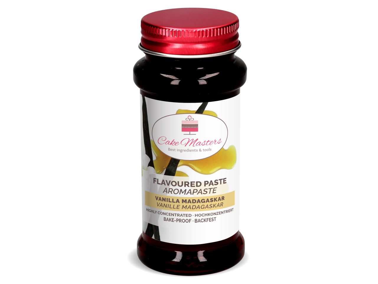 Aromapaste Vanille Madagaskar hochkonzentriert / 120g - Aromen Sugar Sweet Kitchen