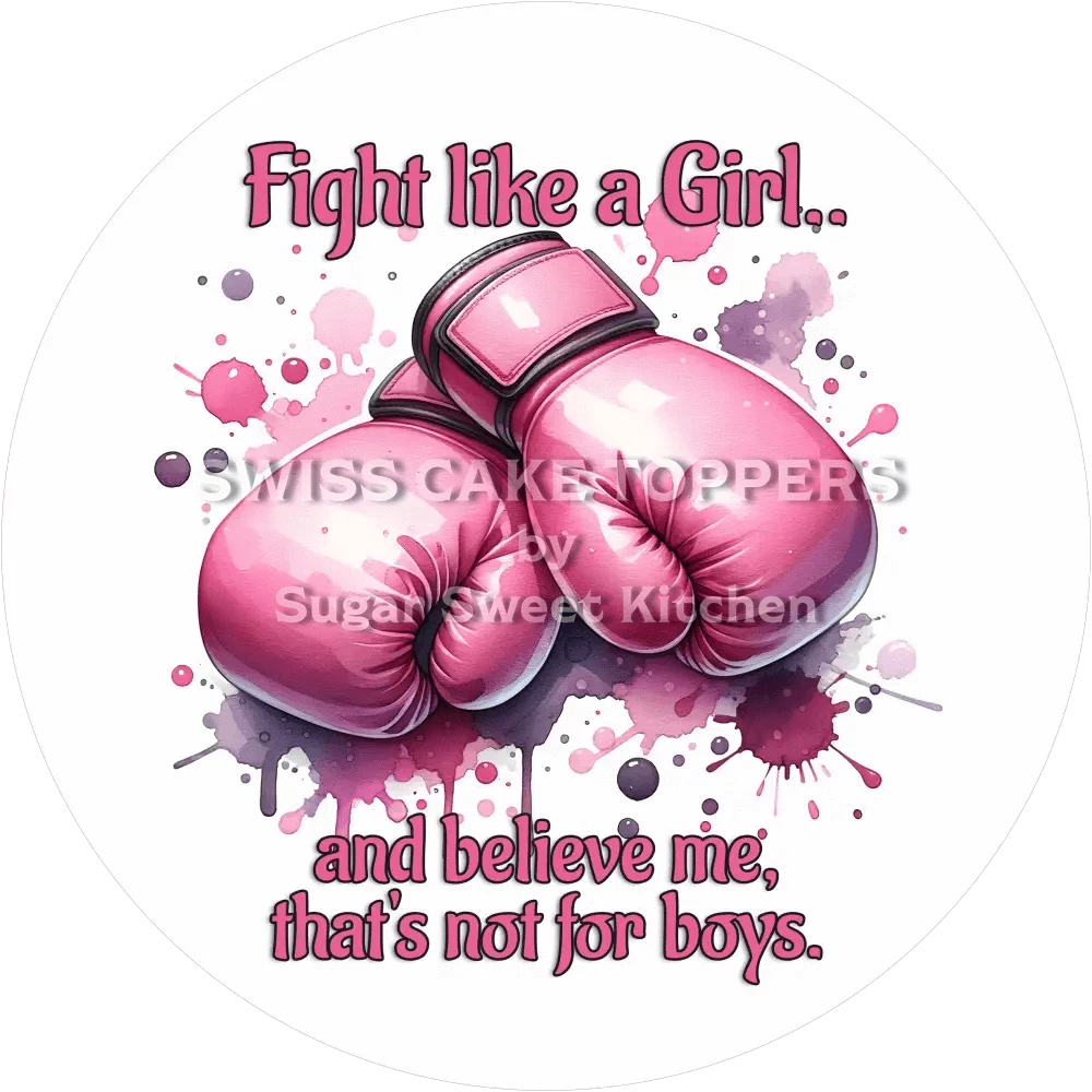 Ausgefallener Box-Tortenaufleger12 - personalisierbar - Fondant- Torten- & Cupcakeaufleger Sugar Sweet Kitchen